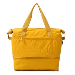 Τσάντα Ταξιδιού Playbags Weekender 48x40x20εκ με Επεκτεινόμενο Πάτο – Αδιάβροχη σε Κιτρινο χρώμα