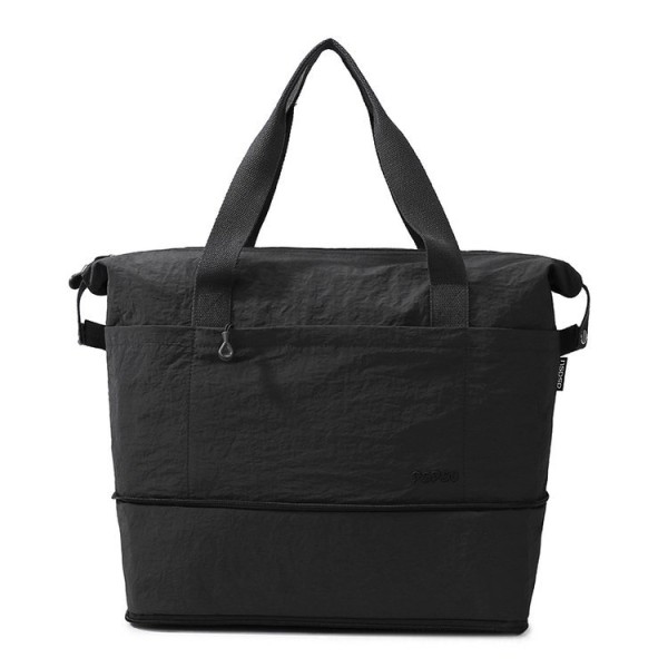 Τσάντα Ταξιδιού Playbags Weekender 48x40x20εκ με Επεκτεινόμενο Πάτο – Αδιάβροχη σε Μαυρο χρώμα