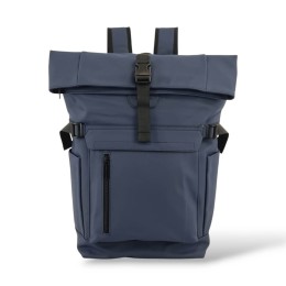 Αδιάβροχο Σακίδιο Πλάτης Rolltop 30x16x45cm 22lt 0.7kg Laptop 15.6" Μπλε — MCAN M-515