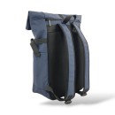 Αδιάβροχο Σακίδιο Πλάτης Rolltop 30x16x45cm 22lt 0.7kg Laptop 15.6" Μπλε — MCAN M-515
