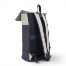 Αδιάβροχο Σακίδιο Πλάτης Rolltop 30x14x45cm Laptop 15,6″ Πλαστικοποιημένο Ύφασμα Κλιπ Ασφαλείας Μαυρο— MCAN M-200