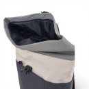 Αδιάβροχο Σακίδιο Πλάτης Rolltop 30x14x45cm Laptop 15,6″ Πλαστικοποιημένο Ύφασμα Κλιπ Ασφαλείας Μαυρο— MCAN M-200