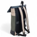 Αδιάβροχο Σακίδιο Πλάτης Rolltop 30x14x45cm Laptop 15,6″ Πλαστικοποιημένο Ύφασμα Κλιπ Ασφαλείας Πρασινο— MCAN M-200