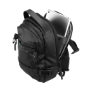 Τσάντα Sling Διαγώνια Πλάτης 27x17x9cm 4lt 0.4kg Αδιάβροχη με Θήκη Tablet Μαυρο — Paulter 1185-092