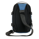 Τσάντα Sling Διαγώνια Πλάτης 27x17x9cm 4lt 0.4kg Αδιάβροχη με Θήκη Tablet Μπλε — Paulter 1185-092
