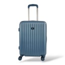 Σετ Βαλίτσα Καμπίνας 55x40x20cm με Επέκταση 5cm & Σακίδιο Πλάτης 40x30x20cm 50L Γαλάζιο — Playbags PS063C-SET2