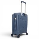 Σετ Βαλίτσα Καμπίνας 55x40x20cm 2.5kg & Σακίδιο 43x30x20cm Ελαφρύ Αδιάβροχο Μαύρο — Playbags PP001 Γαλαζιο