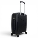 Σετ Βαλίτσα Καμπίνας 55x40x20cm 2.5kg & Σακίδιο 43x30x20cm Ελαφρύ Αδιάβροχο Μαύρο — Playbags PP001 Μαυρο