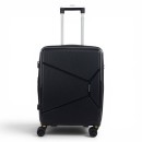 Σετ Βαλίτσα Καμπίνας 55x40x20cm 2.5kg & Σακίδιο 43x30x20cm Ελαφρύ Αδιάβροχο Μαύρο — Playbags PP001 Μαυρο