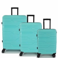 iFly PP332 Σετ Σκληρές Βαλίτσες 3τμχ σε Τιρκουάζ χρώμα