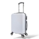 Σκληρή Βαλίτσα Καμπίνας 55x35x20cm 35lt 2.4kg ABS 4 Ρόδες Λευκό — Playfulbags PS010-20
