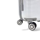 Σκληρή Βαλίτσα Καμπίνας 55x35x20cm 35lt 2.4kg ABS 4 Ρόδες Λευκό — Playfulbags PS010-20