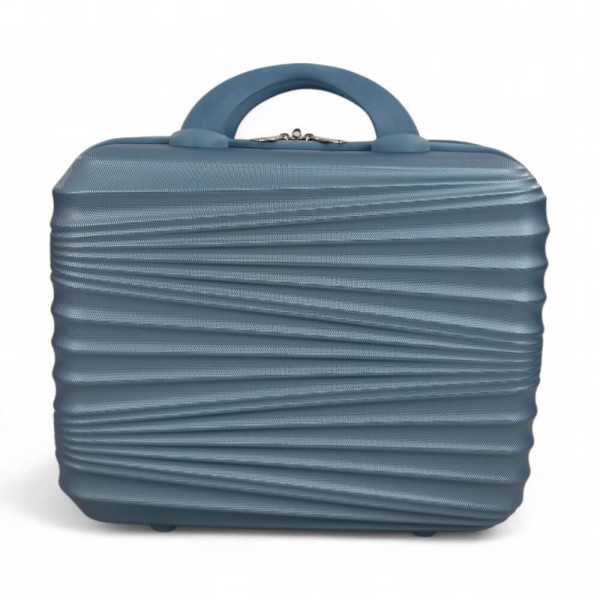 Νεσεσέρ Καλλυντικών Playfulbags Collection PS12-V32 Σκληρό ABS με Υποδοχή Τρόλεϊ | 34×18×27cm Γαλάζιο