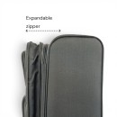 Μεγάλη Υφασμάτινη Βαλίτσα Ταξιδίου 70x46x30cm 4.4kg 97L με Επέκταση & 2 Ρόδες Γκρι — Playbags PS1433-L