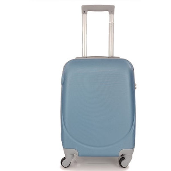 Playbags PS219-18 Βαλίτσα Καμπίνας με ύψος 52cm σε Γαλάζιο χρώμα. 