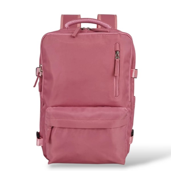 Σακίδιο Πλάτης Ταξιδίου 43x30x20 + 5cm Επέκταση Playbags Collection PS2811. Max 32lt. Ροζ
