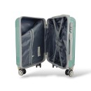 Μικρή Σκληρή Βαλίτσα Καμπίνας Playbags Collection PS828-18. 52x32x19 Βεραμάν