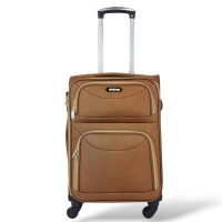 ΒΑΛΙΤΣΑ ΚΑΜΠΙΝΑΣ 4 ΡΟΔΕΣ 56X38X20 iFly COLLECTION FW902-20. ΜΠΕΖ-ΚΑΦΕ