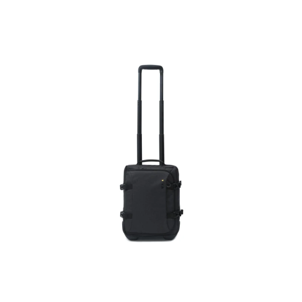 Βαλίτσα Καμπίνας Underseater 40x30x20cm 24-30lt 2.1kg Polyester Επεκτάσιμη με Ρόδες Μαύρο — RCM 6306