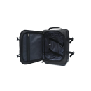 Βαλίτσα Καμπίνας Underseater 40x30x20cm 24-30lt 2.1kg Polyester Επεκτάσιμη με Ρόδες Μαύρο — RCM 6306