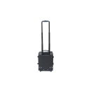 Βαλίτσα Καμπίνας Underseater 40x30x20cm 24-30lt 2.1kg Polyester Επεκτάσιμη με Ρόδες Μαύρο — RCM 6306