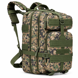 Στρατιωτικό Σακίδιο Πλάτης Tactical 40L 56x28x25cm Παραλλαγής PlayBags A12