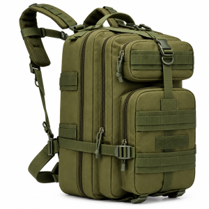 Στρατιωτικό Σακίδιο Πλάτης Tactical 40L 56x28x25cm Πράσινο PlayBags A12