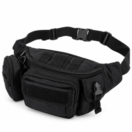 Playbags TK-D0006 Tactical Τσαντάκι Μέσης / Crossbody 25x15x15cm Μαύρο