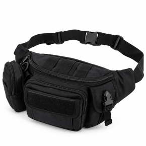 Playbags TK-D0006 Tactical Τσαντάκι Μέσης / Crossbody 25x15x15cm Μαύρο