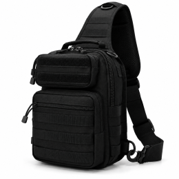 Τσαντάκι Στήθους Tactical 30x24x14cm Μαύρο PlayBags D14