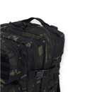 Τακτικό Σακίδιο Πλάτης 47x30x27cm 38lt 1.1kg Αδιάβροχο Μαύρο Camo — Tactikal Playbags TK-ZE001