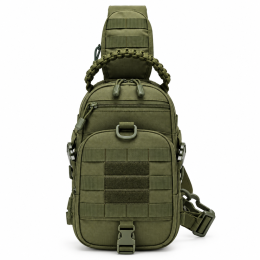 Τσαντάκι Στήθους Tactical 30x18x10cm Πρασινο PlayBags ZE012