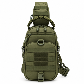 Τσαντάκι Στήθους Tactical 30x18x10cm Πρασινο PlayBags ZE012