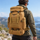 Μεγάλο Ορειβατικό Σακίδιο Πλάτης 70lt Μπεζ Playbags TK1455