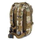 Tactical Σακίδιο Πλάτης Outdoor 40x20x25cm 15lt Αδιάβροχο Ιμάντες Μέσης & Στήθους Camo— PlayBags TK7281