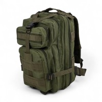 Tactical Σακίδιο Πλάτης Outdoor 40x20x25cm 15lt Αδιάβροχο Ιμάντες Μέσης & Στήθους Πρασινο— PlayBags TK7281
