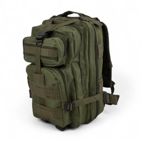 Tactical Σακίδιο Πλάτης Outdoor 40x20x25cm 15lt Αδιάβροχο Ιμάντες Μέσης & Στήθους Πρασινο— PlayBags TK7281