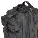 Tactical Σακίδιο Πλάτης Outdoor 40x20x25cm 15lt Αδιάβροχο Ιμάντες Μέσης & Στήθους Μαυρο— PlayBags TK7281