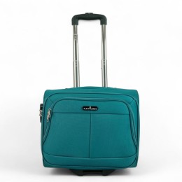Επαγγελματική Τσάντα με Ρόδες PLAYBAGS TR2206 40x36x20. Πετρολ