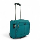 Επαγγελματική Τσάντα με Ρόδες PLAYBAGS TR2206 40x36x20. Πετρολ