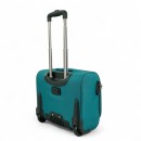Επαγγελματική Τσάντα με Ρόδες PLAYBAGS TR2206 40x36x20. Πετρολ
