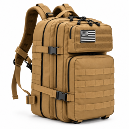 Αδιάβροχο Τακτικό Σακίδιο Πλάτης 47x30x27cm 38lt Μπεζ — Tactikal Playbags TK-ZE001