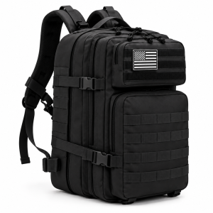Αδιάβροχο Σακίδιο Πλάτης Tactical 47x30x27cm 38L Μαύρο PlayBags TK-ZE001