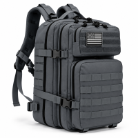 Αδιάβροχο Τακτικό Σακίδιο Πλάτης 47x30x27cm 38lt Γκρι — Tactikal Playbags TK-ZE001