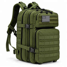 Αδιάβροχο Τακτικό Σακίδιο Πλάτης 47x30x27cm 38lt Πράσινο — Tactikal Playbags TK-ZE001