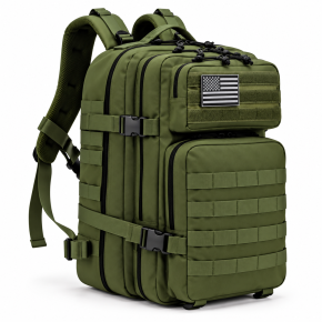 Αδιάβροχο Τακτικό Σακίδιο Πλάτης 47x30x27cm 38lt Πράσινο — Tactikal Playbags TK-ZE001