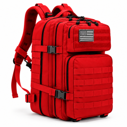Αδιάβροχο Τακτικό Σακίδιο Πλάτης 47x30x27cm 38lt Κόκκινο — Tactikal Playbags TK-ZE001