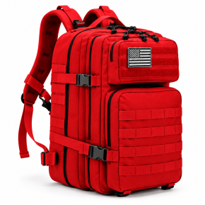 Αδιάβροχο Τακτικό Σακίδιο Πλάτης 47x30x27cm 38lt Κόκκινο — Tactikal Playbags TK-ZE001