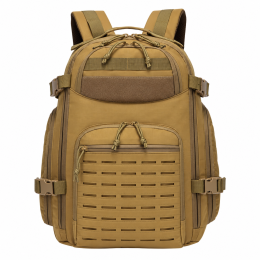 Σακίδιο Πλάτης Playbags ZE099 Tactical 50x30x20cm με Πολλαπλές Θήκες Μπεζ
