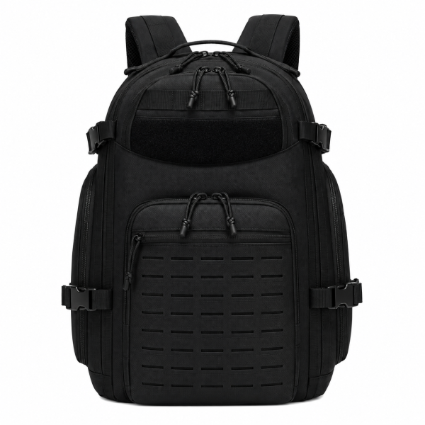 Σακίδιο Πλάτης Playbags ZE099 Tactical 50x30x20cm με Πολλαπλές Θήκες Μαύρο